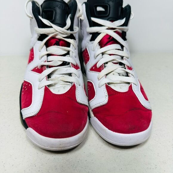 Nike Air Jordan 6 Retro GS 'Carmine' 2020  384665-106 Size 6Youth. - Picture 3 of 8